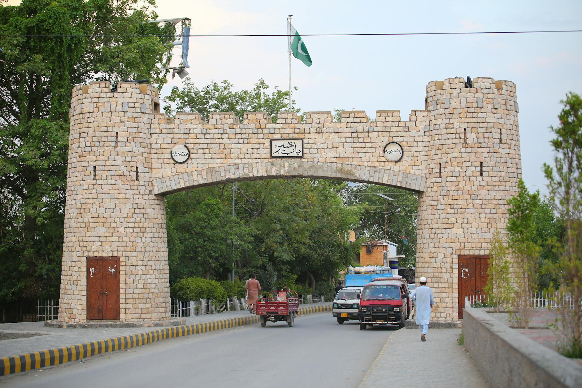 Bab-e-Khyber Gate in Pakistan